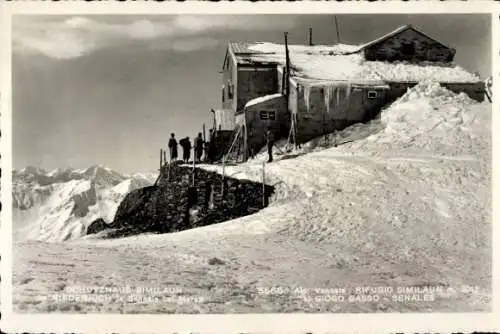 Ak Bozen Bolzano Südtirol, Giogo Basso, Schutzhaus Similaun
