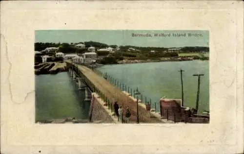 Ak Hamilton Bermuda, Walford Island Bridge