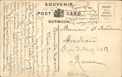 Ak Hamilton Bermuda, Walford Island Bridge