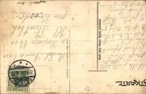 Ak Dänischenhagen in Schleswig Holstein, Kirche, Friedhof, Straßenpartien