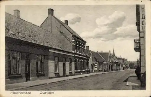 Ak Zundert Nordbrabant Niederlande, Molenstraat