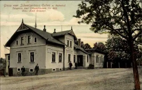 Ak Culten Neukirchen Pleiße, Schweizerhaus