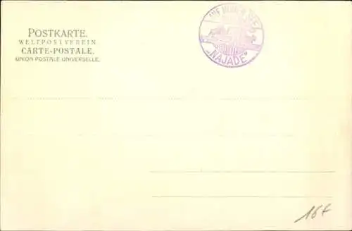 Ak Dampfer Najade, Norddeutscher Lloyd