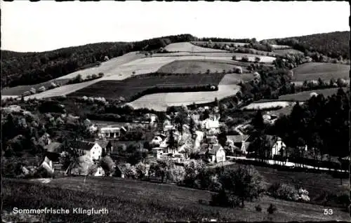 Ak Wiener Neustadt in Niederösterreich, Klingfurth, Gesamtansicht