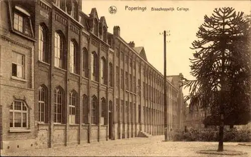 Ak Poperinghe Poperinge Westflandern, Episcopal College
