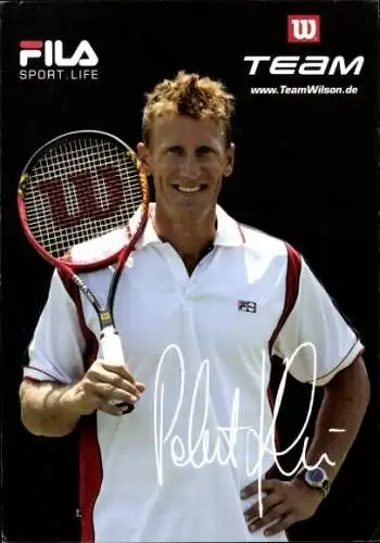 Autogrammkarte Tennis, Patrik Kühnen, Portrait