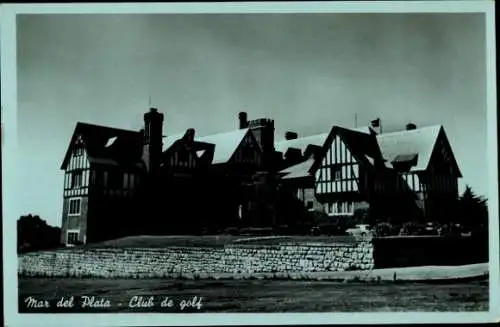 Ak Mar del Plata Argentinien, Club de Golf, Fachwerk