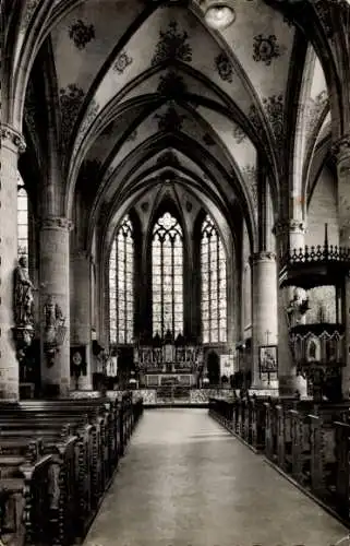 Ak Ahrweiler an der Ahr, St. Laurentiuskirche, Innenraum