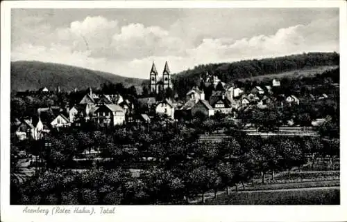 Ak Arenberg Koblenz am Rhein, Totalansicht