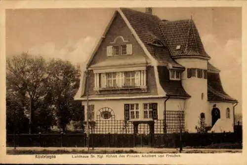 Ak Rüstringen Wilhelmshaven, Landhaus Sr. Kgl. Hoheit Prinz Adalbert v. Preußen