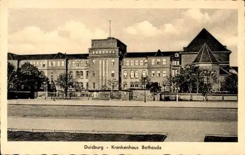 Ak Duisburg im Ruhrgebiet, Krankenhaus Bethesda