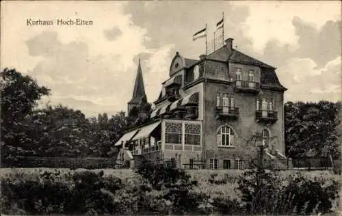 Ak Hoch Elten Emmerich am Rhein, Kurhaus, Außenansicht