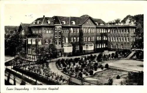 Ak Stoppenberg Essen im Ruhrgebiet, St. Vincenz Hospital