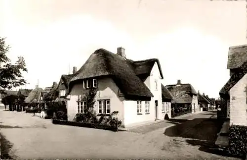 Ak Boldixum Wyk auf Föhr Nordfriesland, Teilansicht