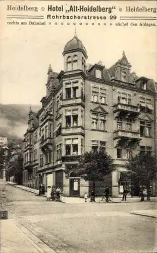 Ak Heidelberg am Neckar, Hotel Alt-Heidelberg, Rohrbacherstraße 29