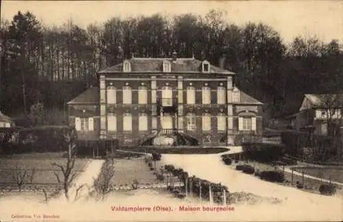 Ak Valdampierre Oise, Maison bourgeoise