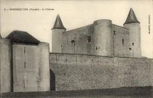 Ak Noirmoutier Vendée, Chateau