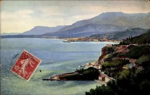 Ak Mortola Inferiore Liguria, Riviera di Ponente, Nenke und Ostermaier 187 2620