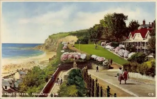 Ak Shanklin Isle of Wight England, Keats-Green