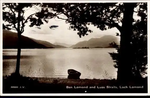 Ak Ben Lomond Schottland, Luss-Straße, Loch Lomond