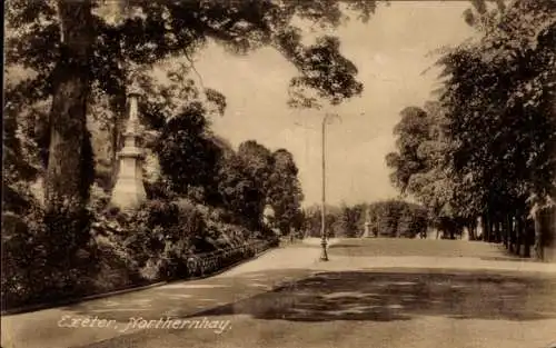 Ak Exeter Devon England, Northernhay