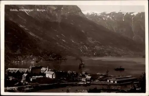 Ak Odda Norwegen, Hardanger, Panorama