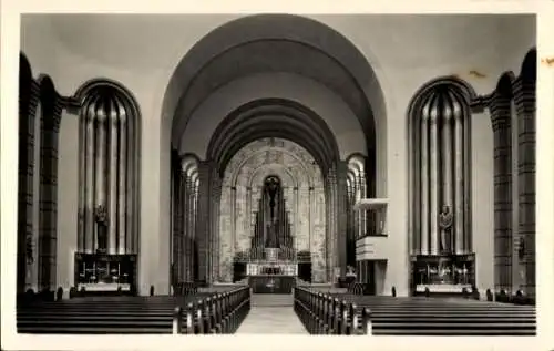 Ak Berlin Prenzlauer Berg, St. Augustinuskirche, Innenraum, Altar, Dänenstraße 17-18