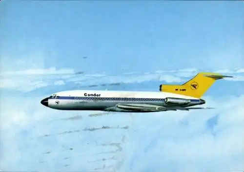 Ak Deutsches Passagierflugzeug, Condor, Boeing 727 30 Europa Jet