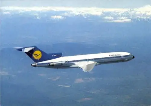 Ak Deutsches Passagierflugzeug, Lufthansa, Boeing B 727 Europa Jet