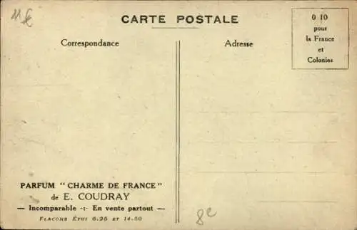 Ak Paris VIII Élysée, Parfumerie E. Coudray