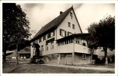 Ak Katzensteig Heiligenberg in Baden, Gasthaus und Pension Hirschen