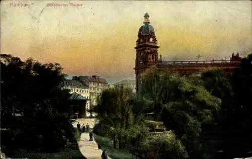 Ak Hamburg Mitte St. Pauli,  im Botanischen Garten