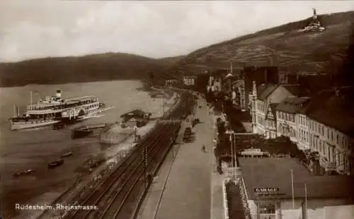 Ak Rüdesheim am Rhein, Rheinstraße