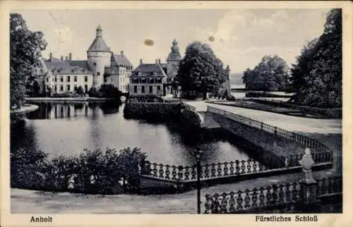 Ak Anholt Isselburg in Westfalen, Fürstliches Schloss