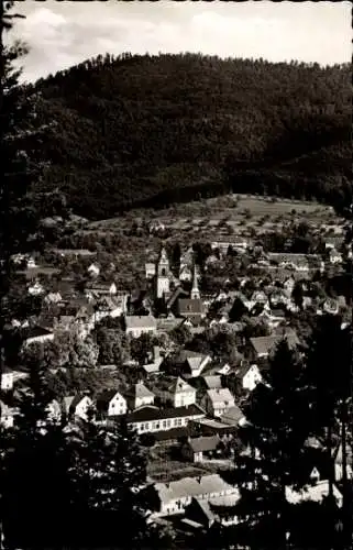 Ak Haslach im Kinzigtal Schwarzwald, Gesamtansicht