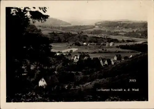 Ak Neustadt an der Wied, Panorama