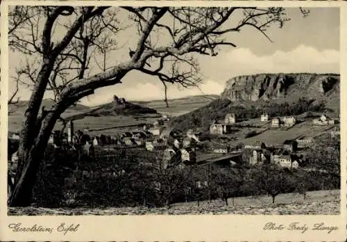 Ak Gerolstein in der Eifel, Panorama