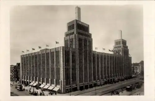 Ak Berlin Neukölln, Warenhaus Rudolf Karstadt AG, Hermannplatz