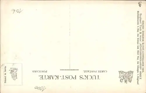 Ak Berlin, Große Berliner Kunstausstellung 1905, Plastik von Martin Götze, Vor dem Bade