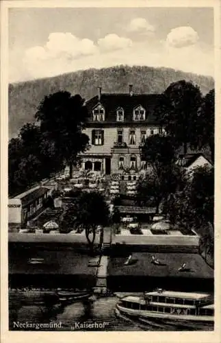 Ak Neckargemünd am Neckar, Hotel Pension Kaiserhof