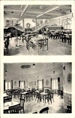 Ak München, Restauration Chinesischer Turm im Englischen Garten