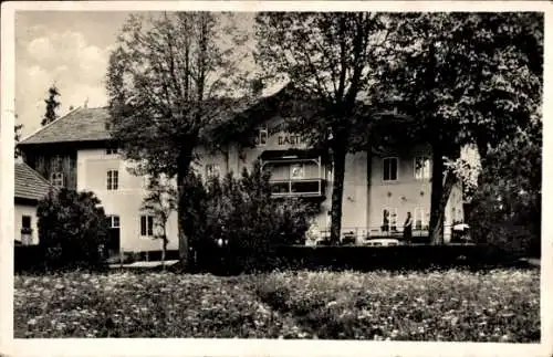 Ak Breitbrunn am Chiemsee, Gasthof zur schönen Aussicht