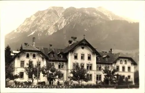 Foto Ak Oberstdorf im Oberallgäu, Krankenhaus