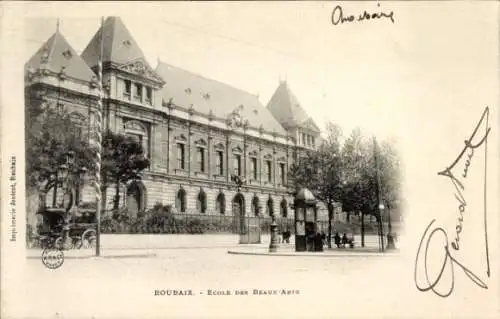 Ak Roubaix Nord, Ecole des Beaux-Arts