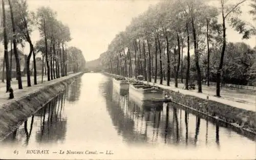 Ak Roubaix Nord, Neuer Kanal