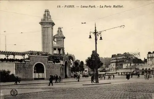 Ak Paris 17. Jahrhundert, Luna-Park, Porte Maillot