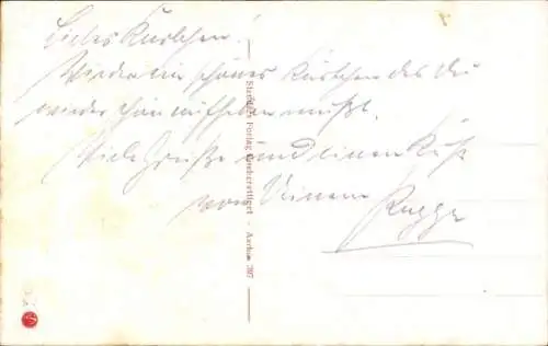 Ak Århus Aarhus Dänemark, Fra dengamle By