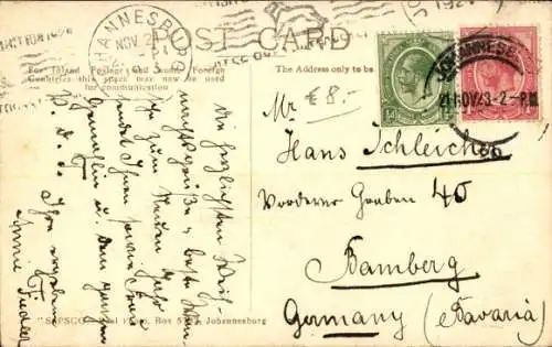 Ak Johannesburg Südafrika, Rissik Street