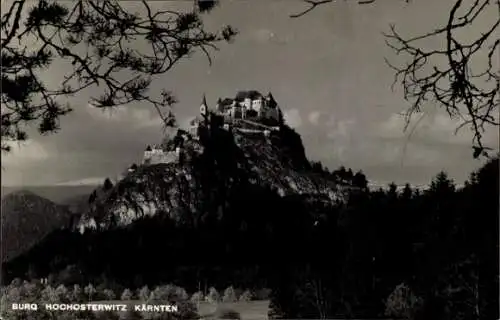 Ak Hochosterwitz Sankt Georgen am Längsee Kärnten, Burg Hochosterwitz