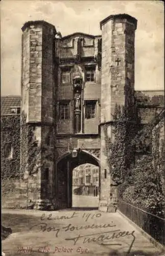 Ak Wells Somerset England, Palace Eye